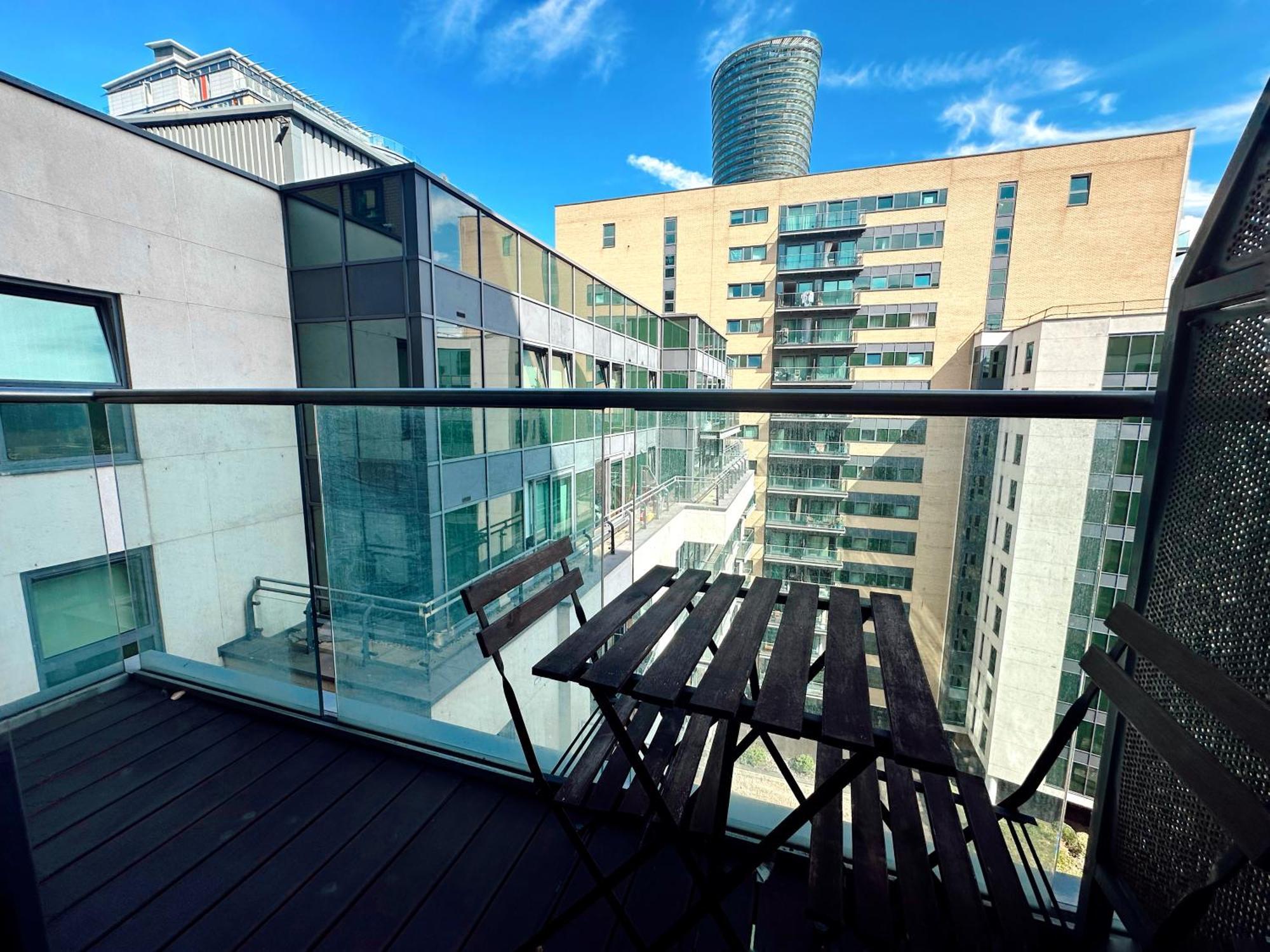 Two-Bedroom Apartment with Balcony