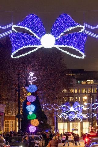 Mayfair Christmas lights